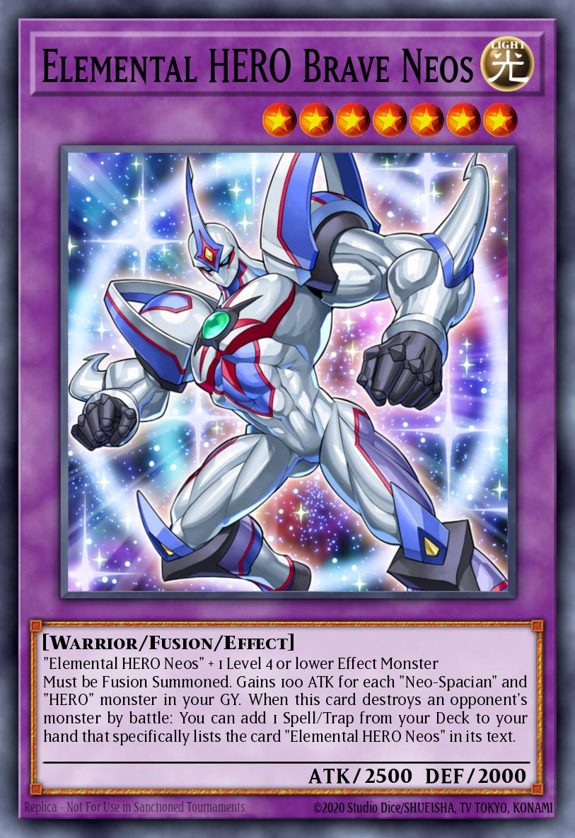 Slika karte: Elemental HERO Brave Neos
