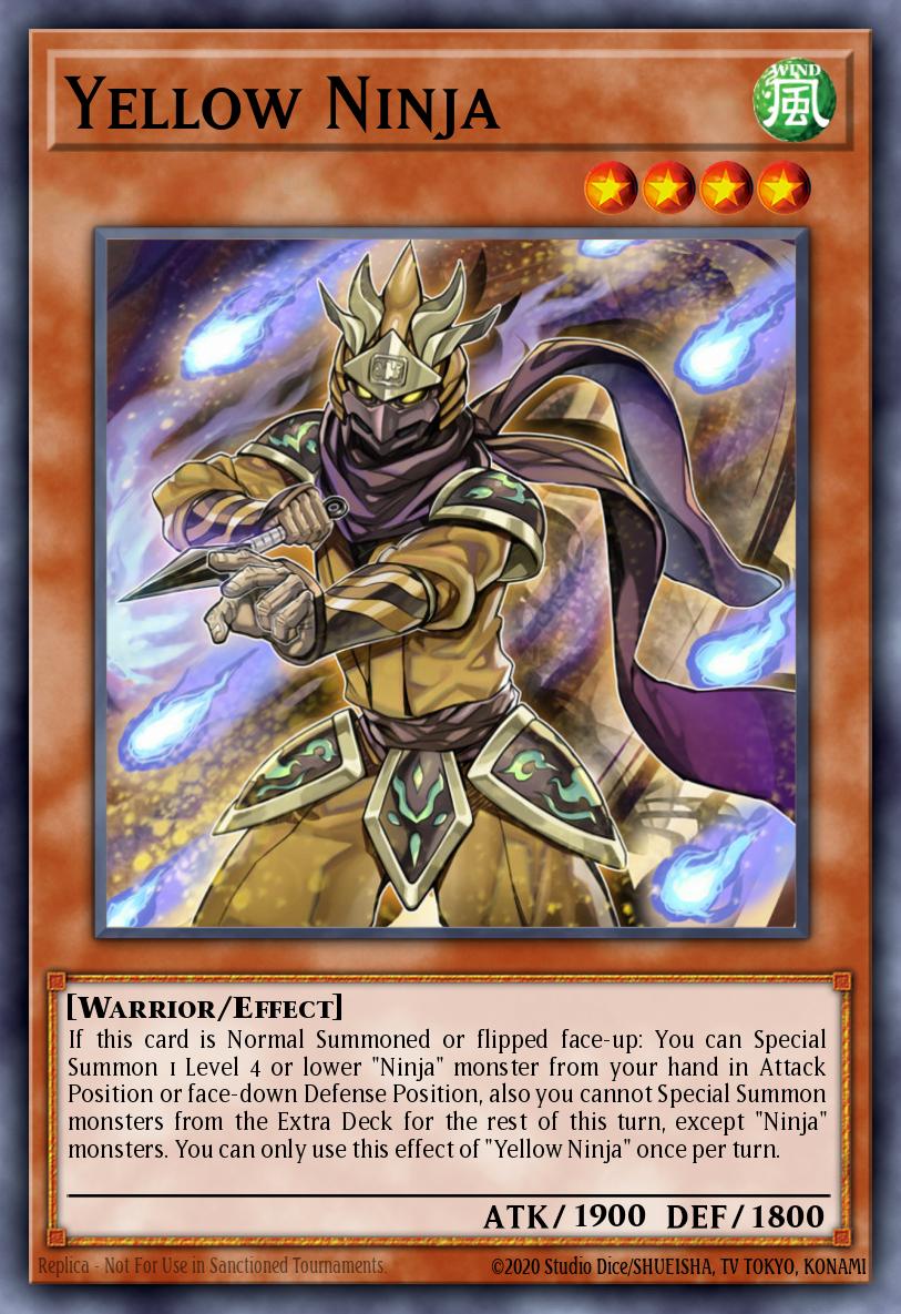 Slika karte: Yellow Ninja