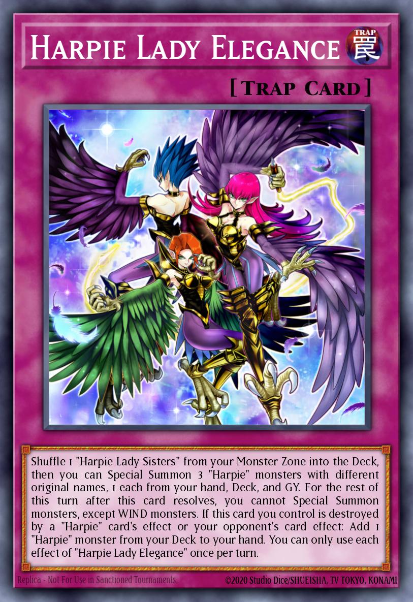 Card image of: Harpie Lady Elegance