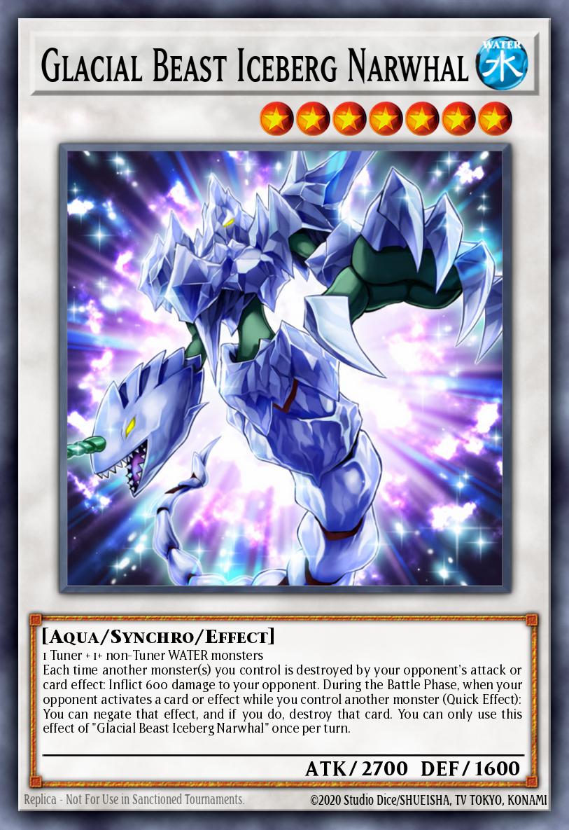 Slika karte: Glacial Beast Iceberg Narwhal