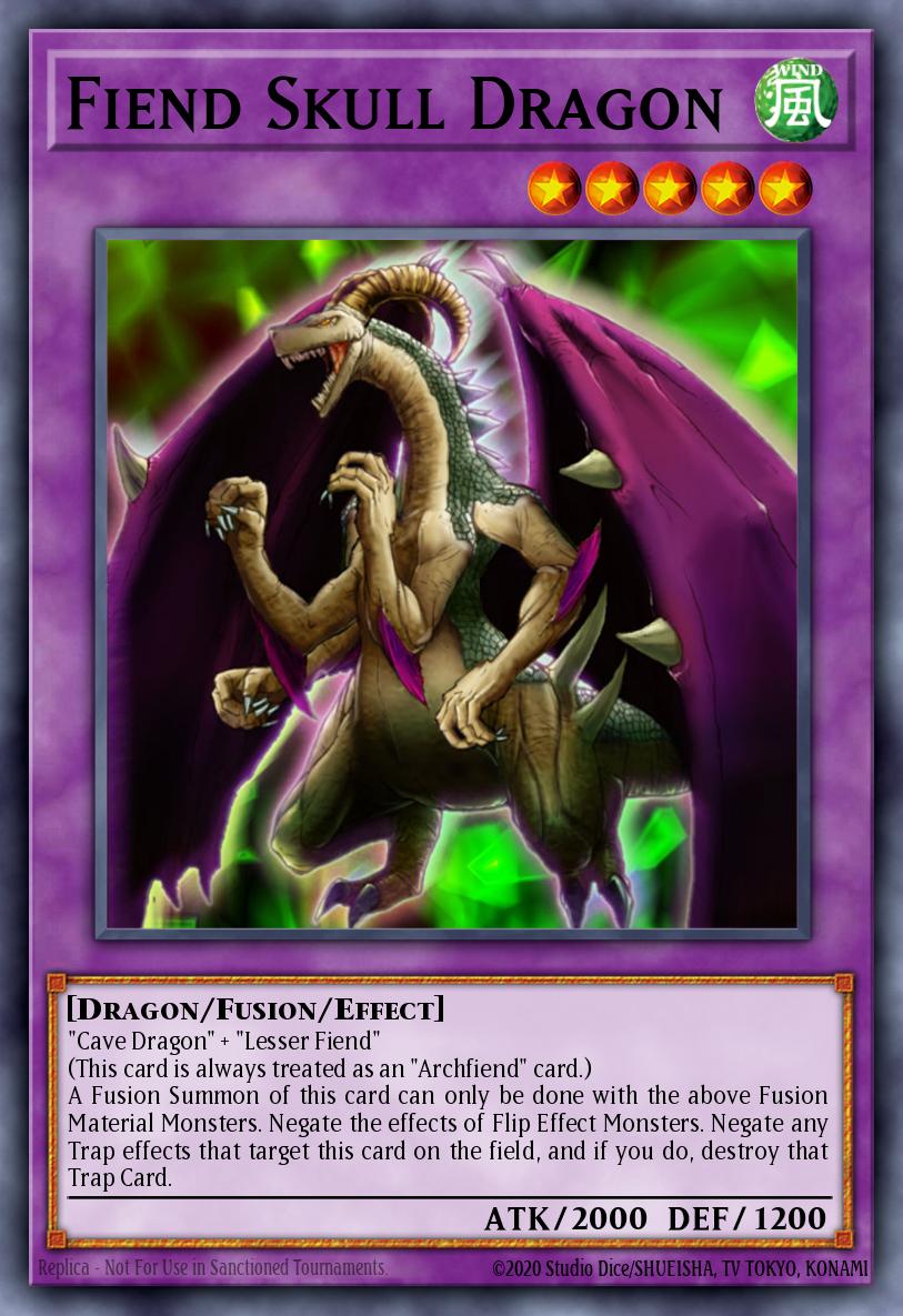 Slika karte: Fiend Skull Dragon