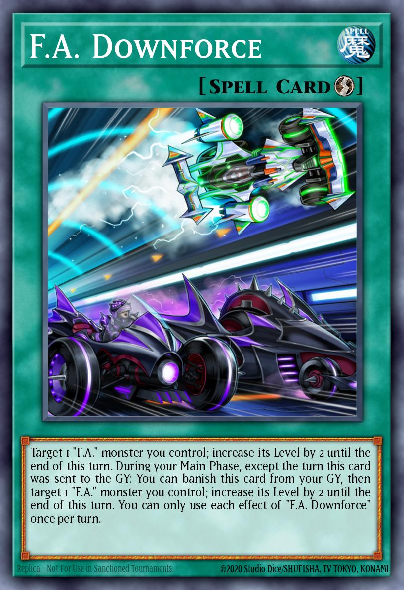 Slika karte: F.A. Downforce