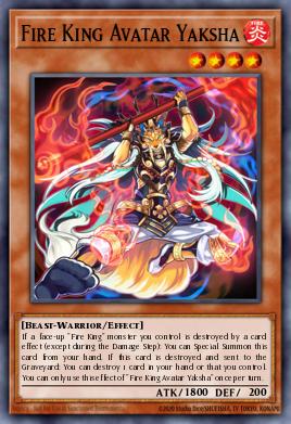 Pojedinačna karta iz seta pod imenom: Fire King Avatar Yaksha