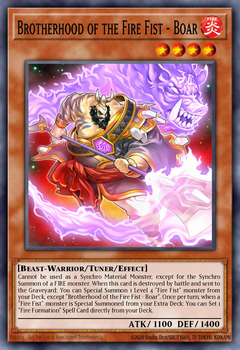 Slika karte: Brotherhood of the Fire Fist - Boar