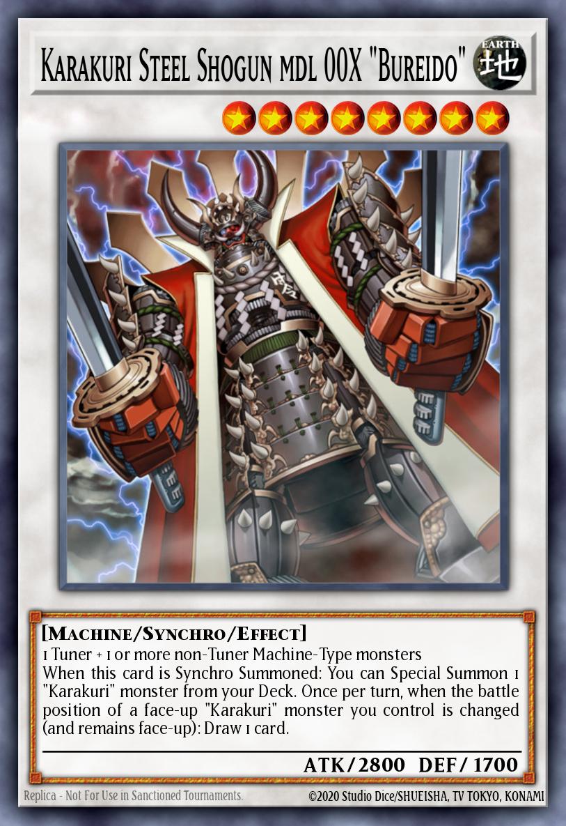 Slika karte: Karakuri Steel Shogun mdl 00X "Bureido"