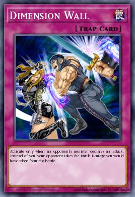 Pojedinačna karta iz seta pod imenom: Dimension Wall
