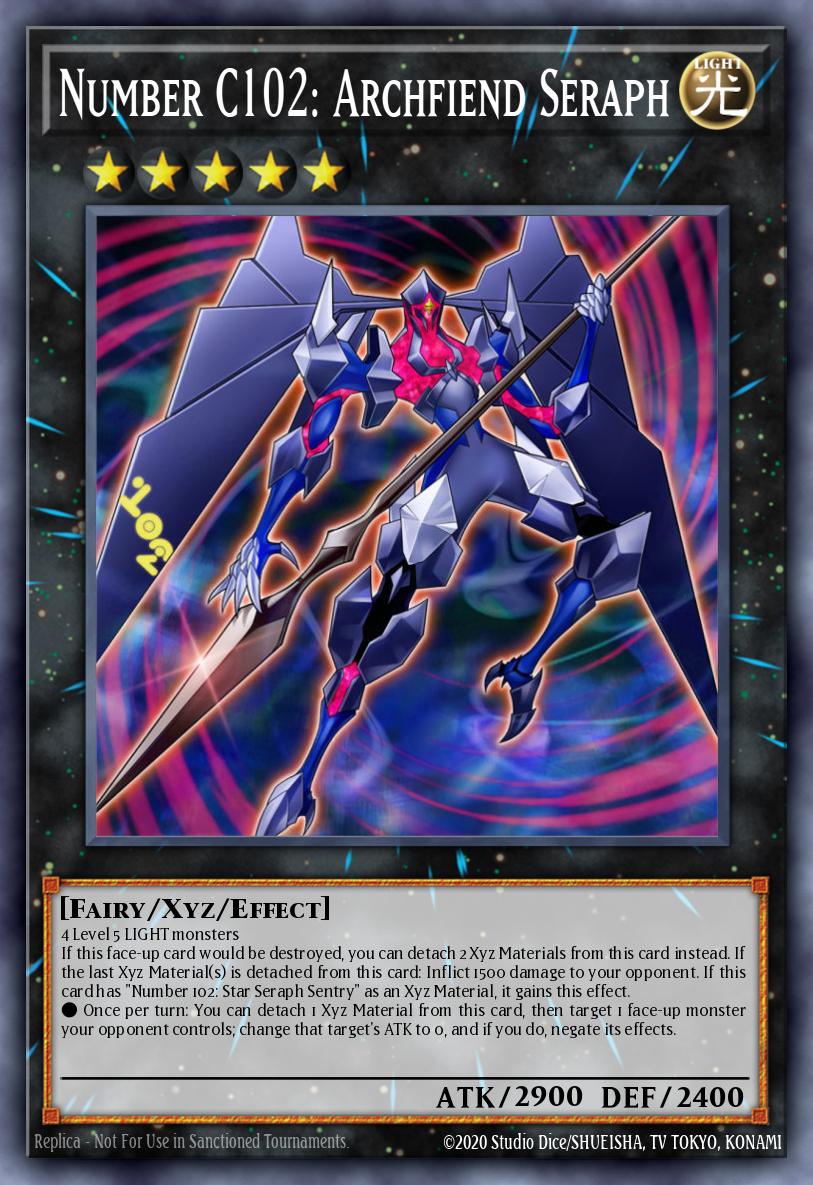 Slika karte: Number C102: Archfiend Seraph