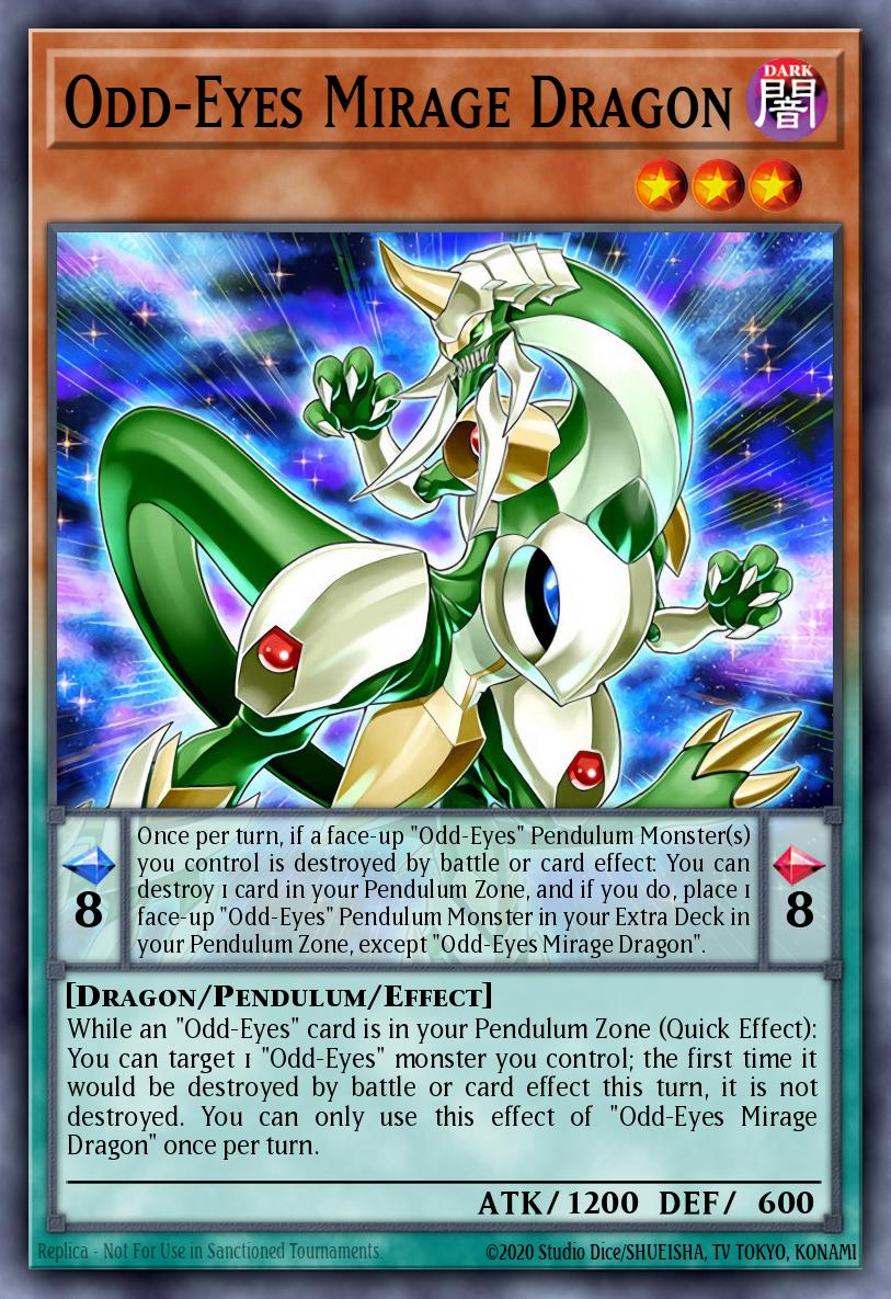 Slika karte: Odd-Eyes Mirage Dragon