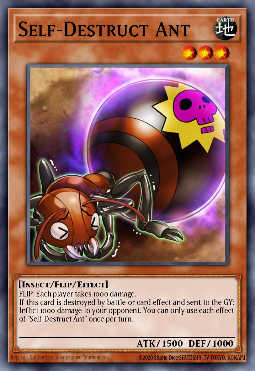 Slika karte: Self-Destruct Ant