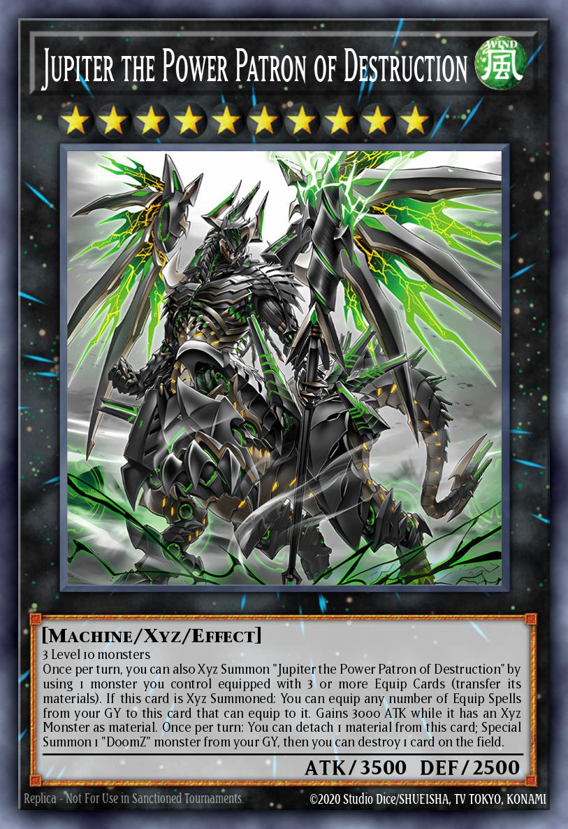 Slika karte: Jupiter the Power Patron of Destruction