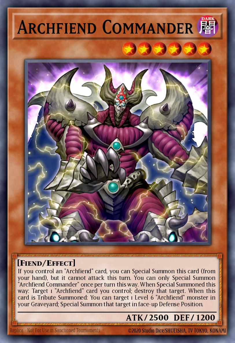 Slika karte: Archfiend Commander
