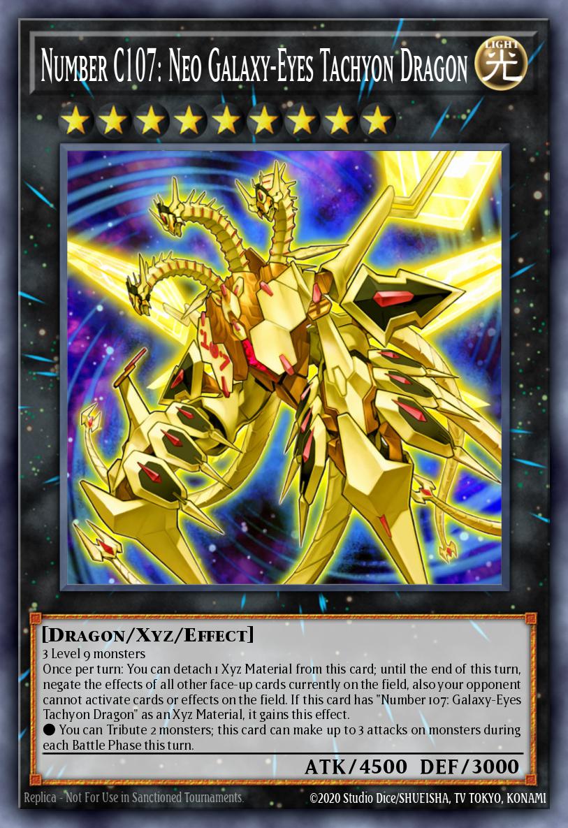 Slika karte: Number C107: Neo Galaxy-Eyes Tachyon Dragon