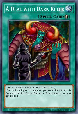Card from list:  A Deal with Dark Ruler