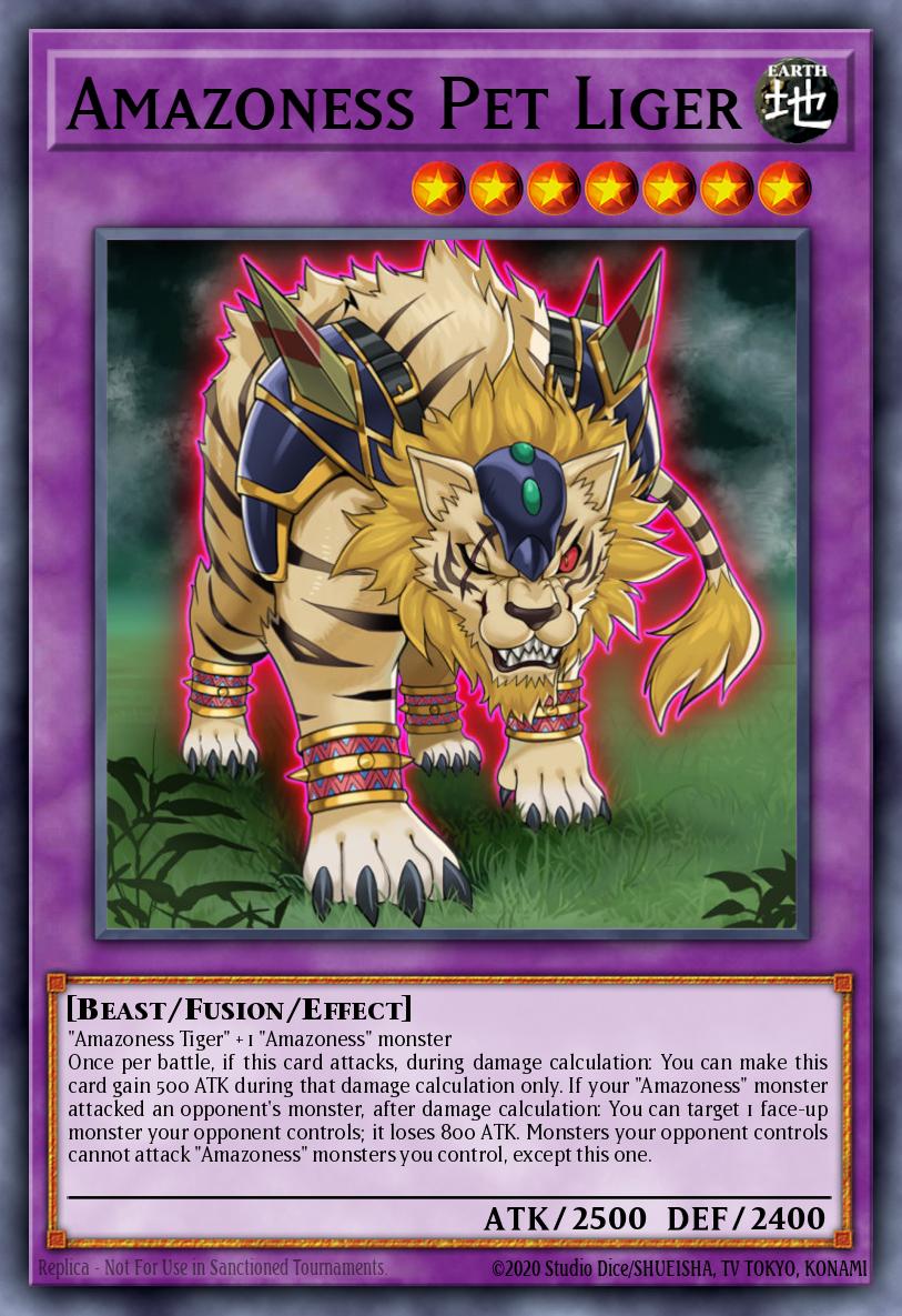 Slika karte: Amazoness Pet Liger
