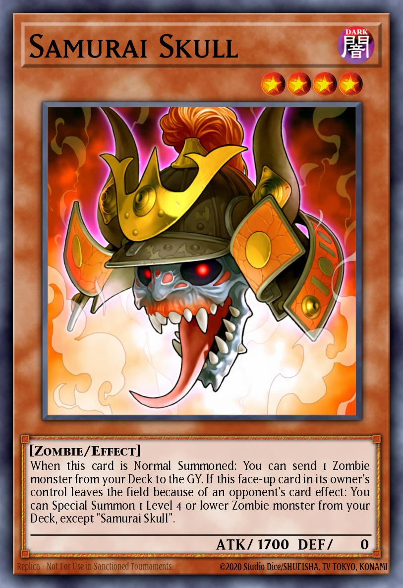 Slika karte: Samurai Skull
