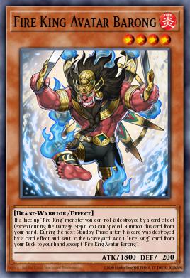 Pojedinačna karta iz seta pod imenom: Fire King Avatar Barong