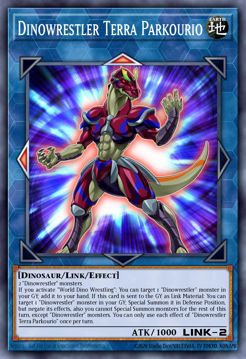 Slika karte: Dinowrestler Terra Parkourio