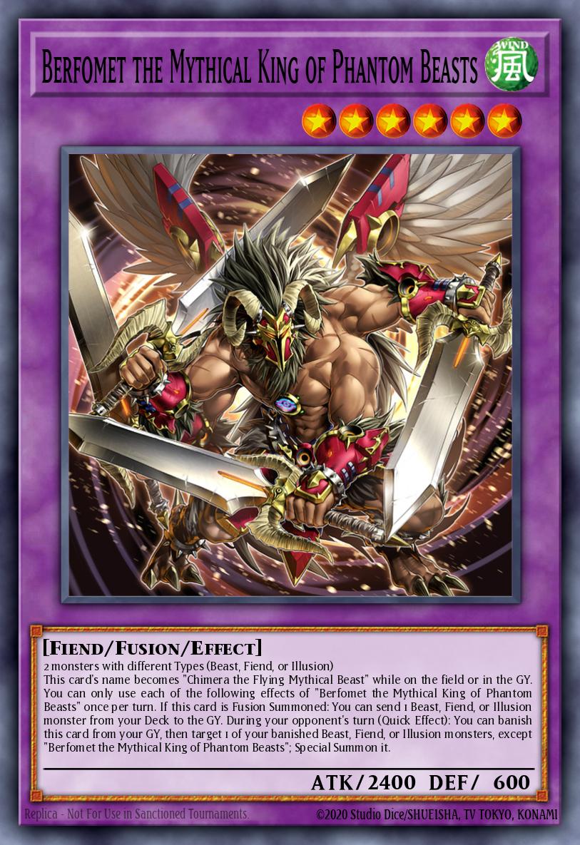 Slika karte: Berfomet the Mythical King of Phantom Beasts