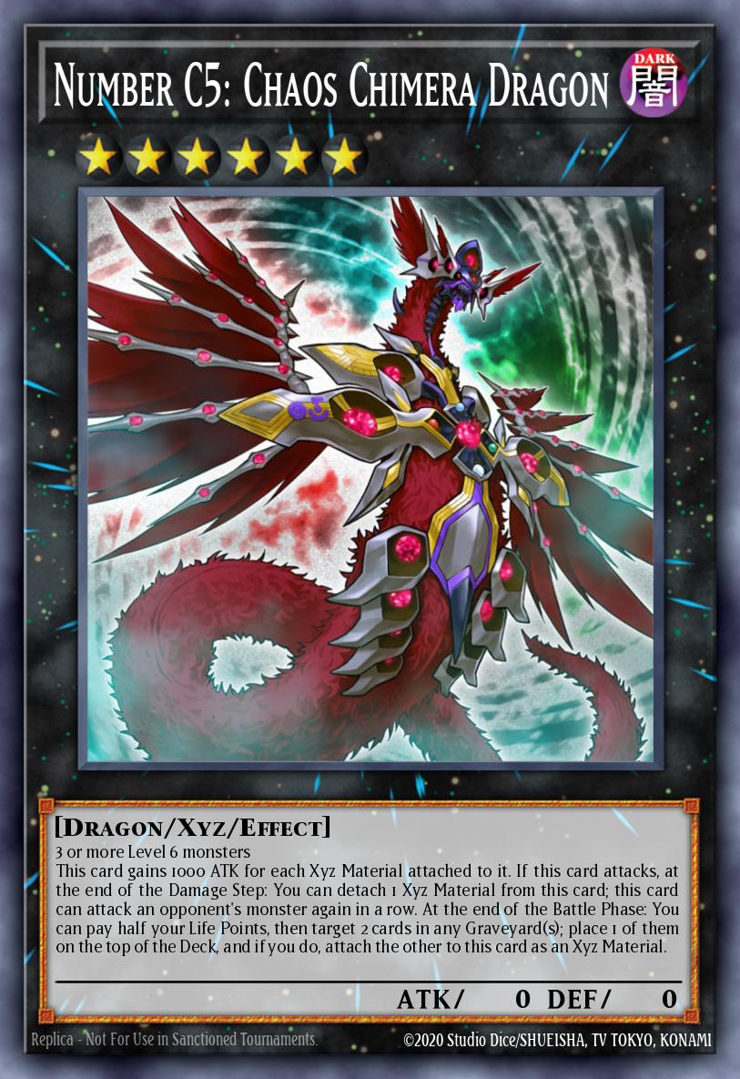 Slika karte: Number C5: Chaos Chimera Dragon