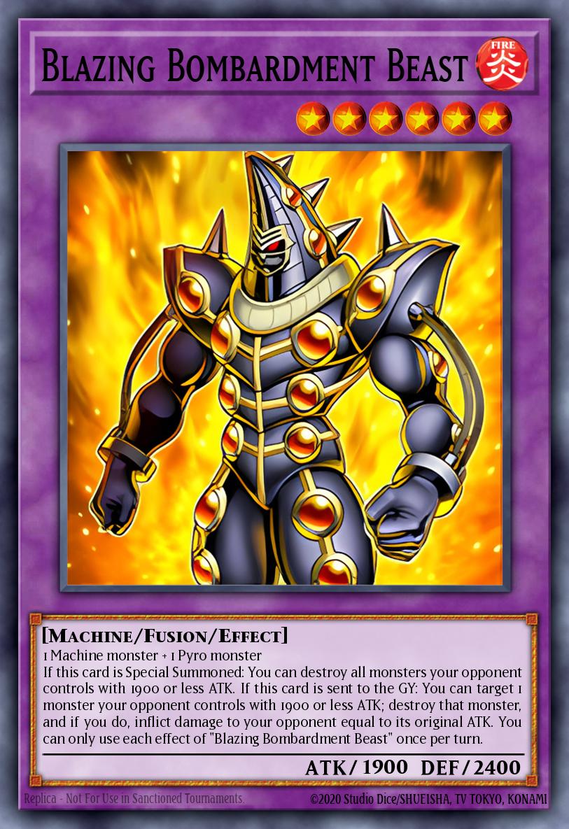 Slika karte: Blazing Bombardment Beast