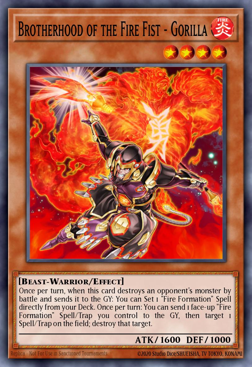 Slika karte: Brotherhood of the Fire Fist - Gorilla