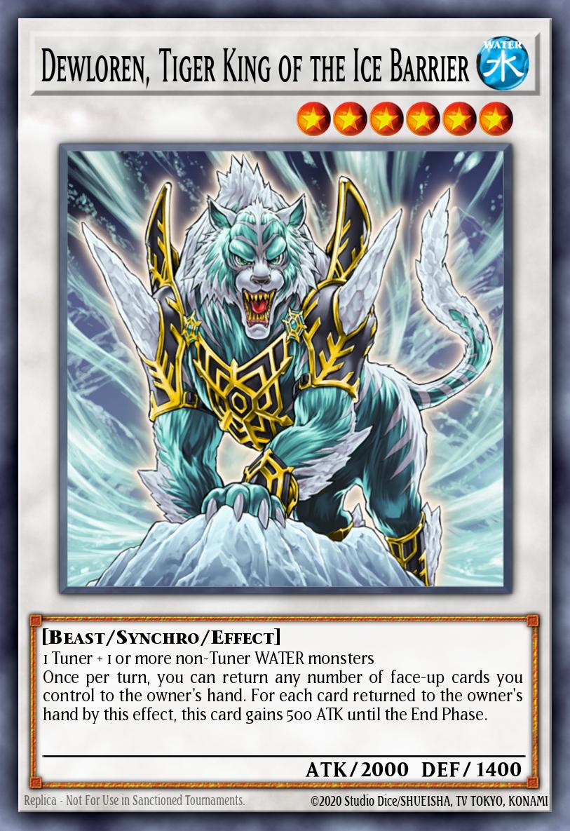 Slika karte: Dewloren, Tiger King of the Ice Barrier