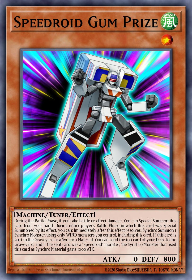 Slika karte: Speedroid Gum Prize