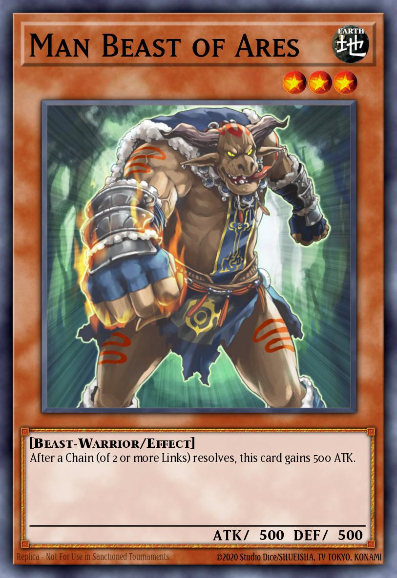 Slika karte: Man Beast of Ares