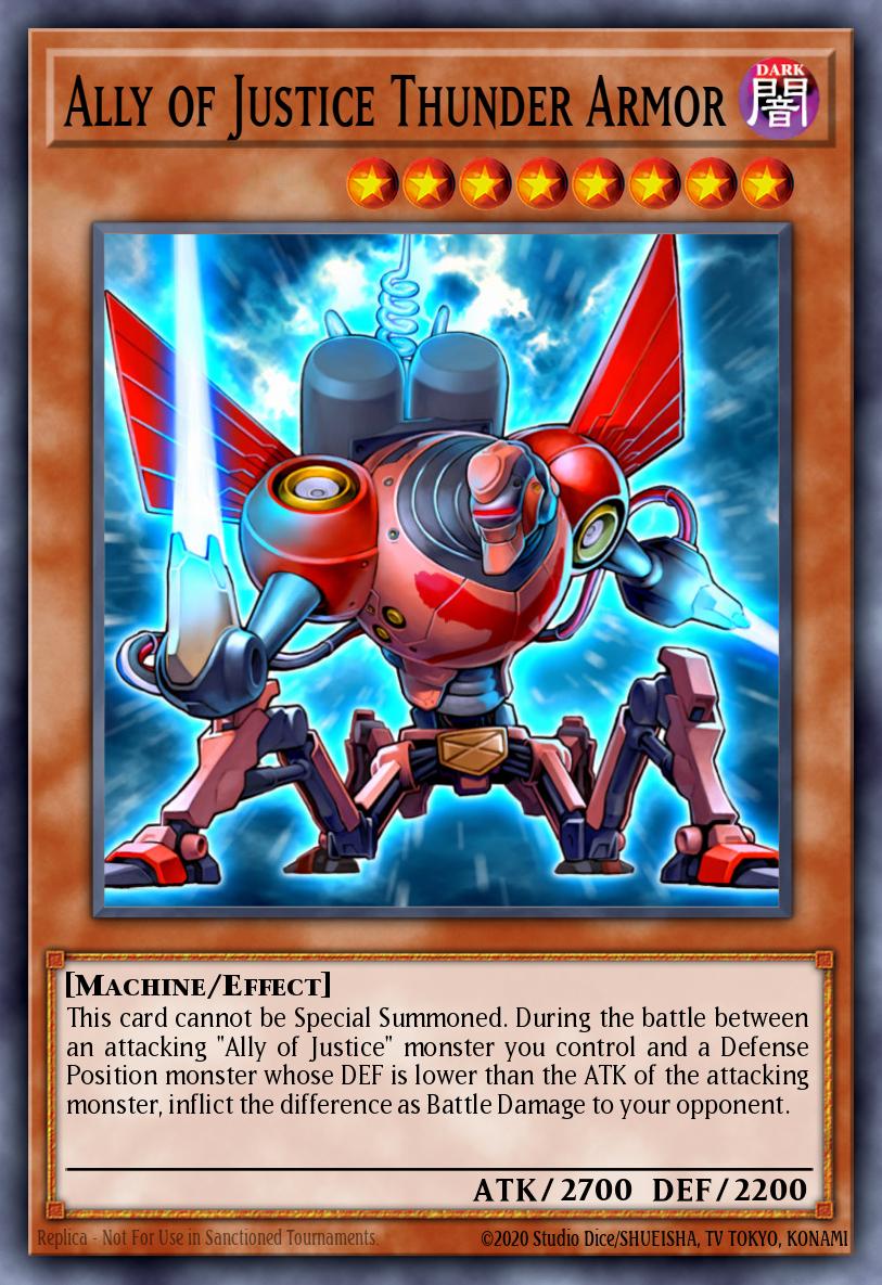 Slika karte: Ally of Justice Thunder Armor