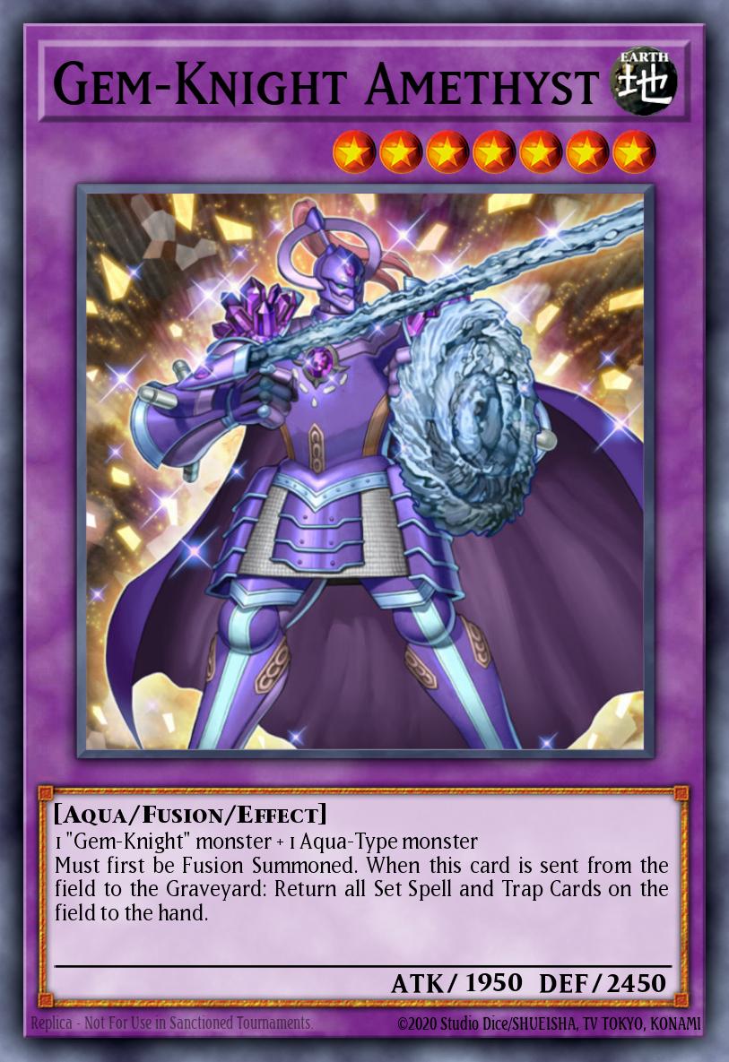 Slika karte: Gem-Knight Amethyst