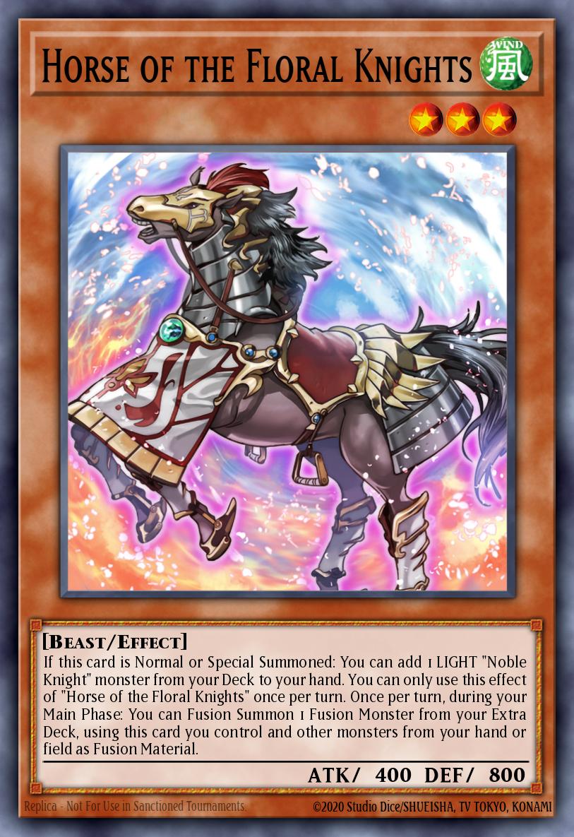 Slika karte: Horse of the Floral Knights