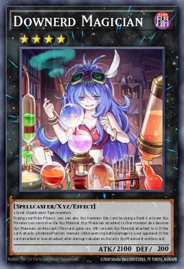 A single card from the set named: Downerd Magician