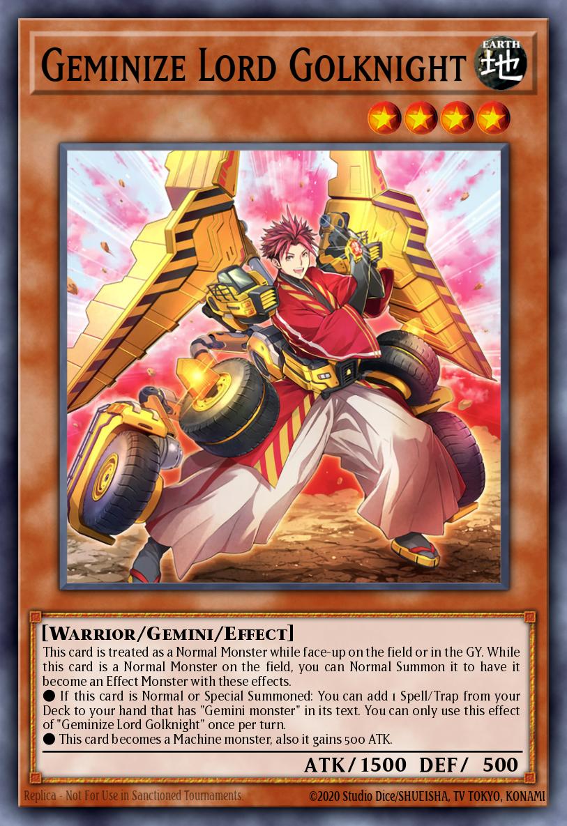 Slika karte: Geminize Lord Golknight