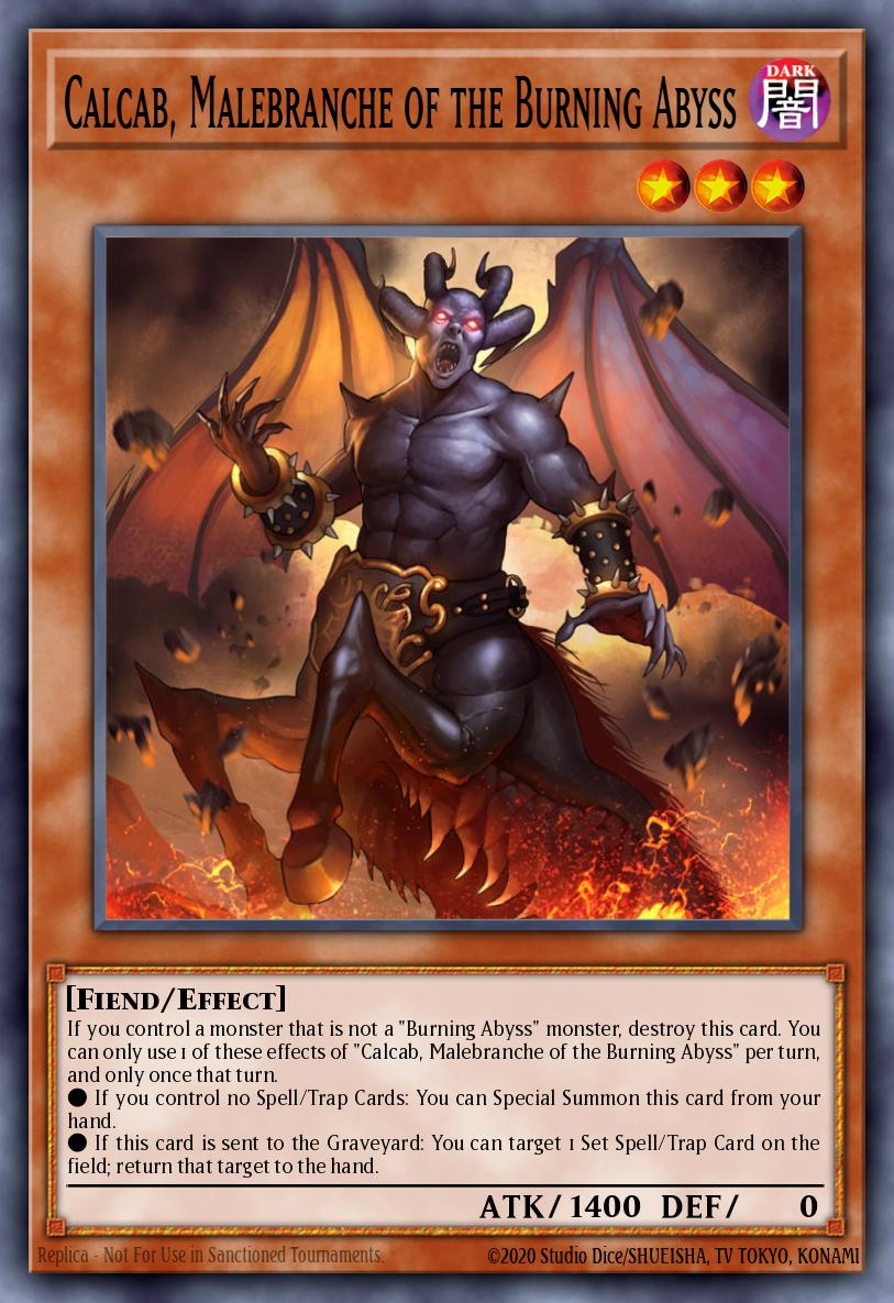 Slika karte: Calcab, Malebranche of the Burning Abyss