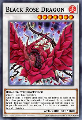Pojedinačna karta iz seta pod imenom: Black Rose Dragon