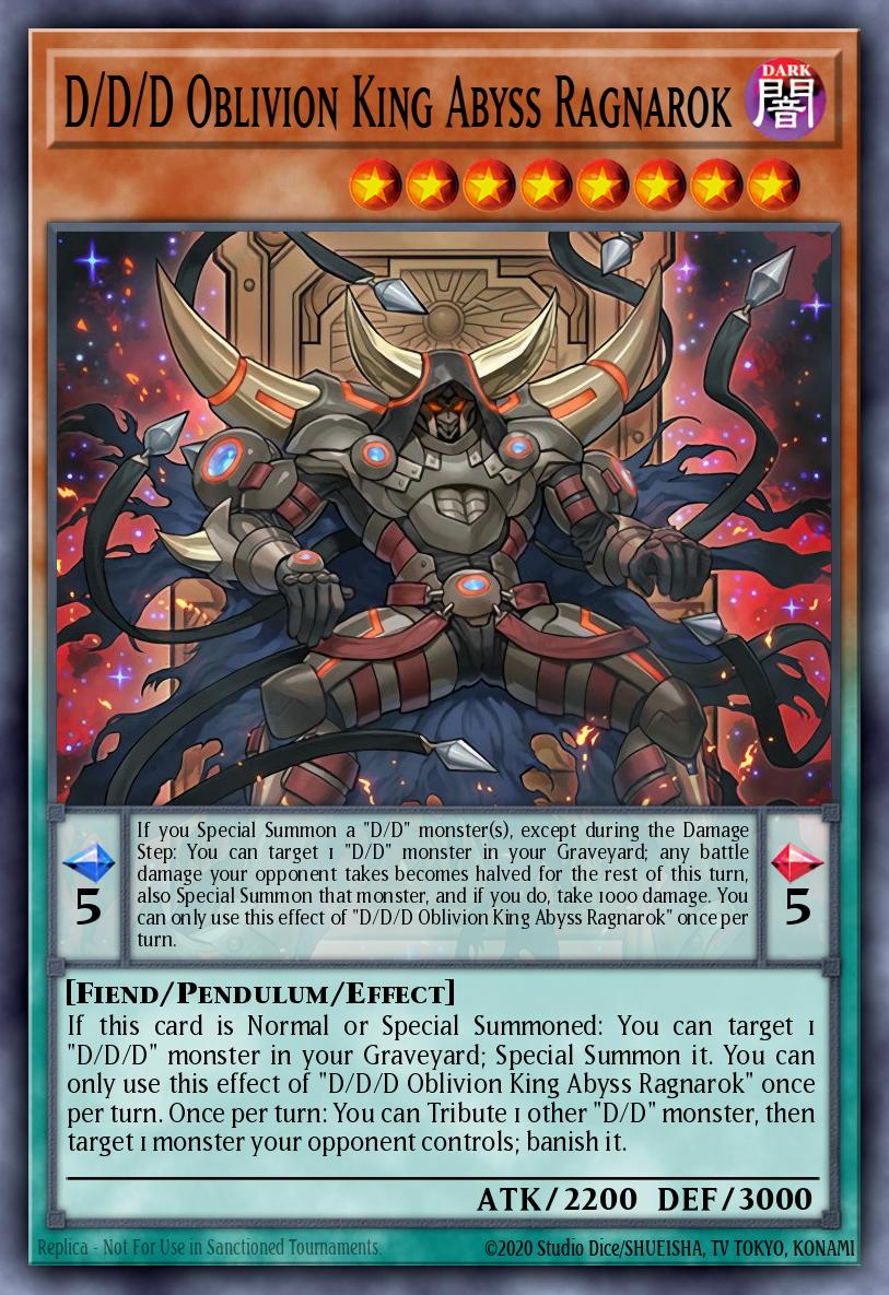 Slika karte: D/D/D Oblivion King Abyss Ragnarok