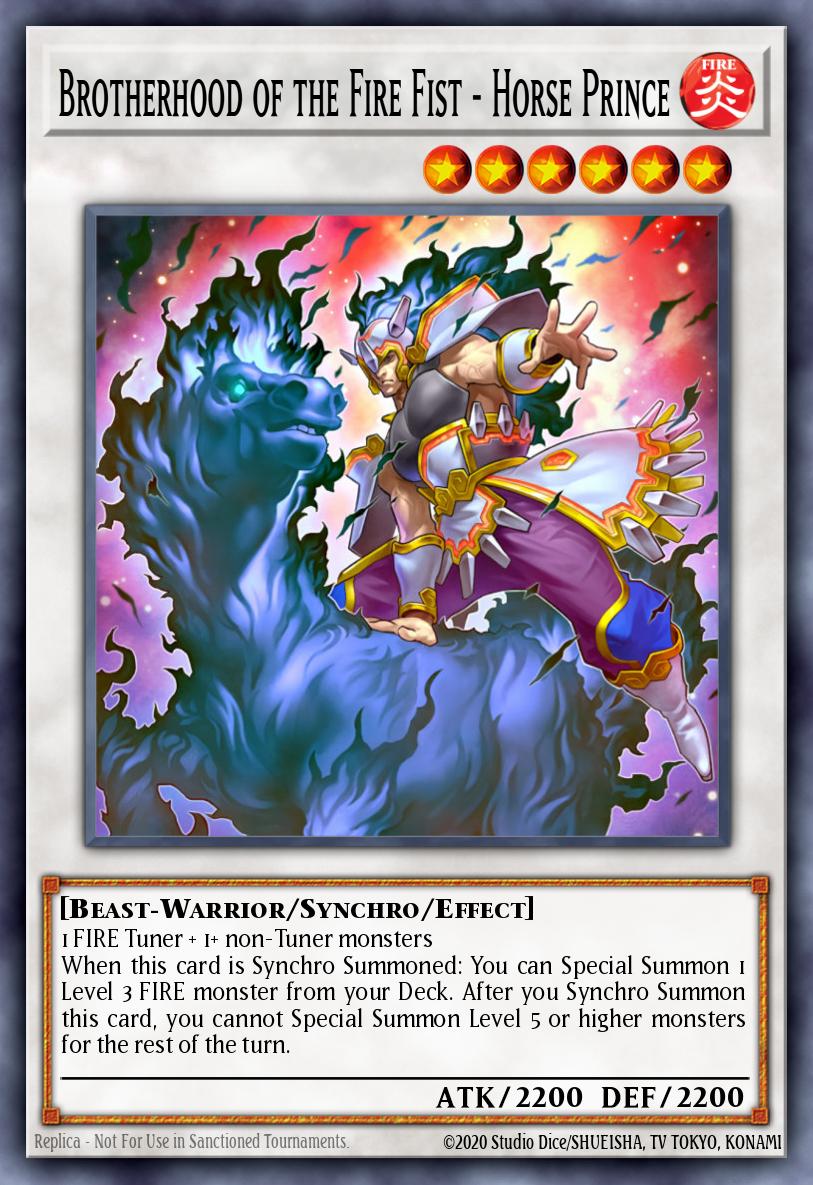 Slika karte: Brotherhood of the Fire Fist - Horse Prince