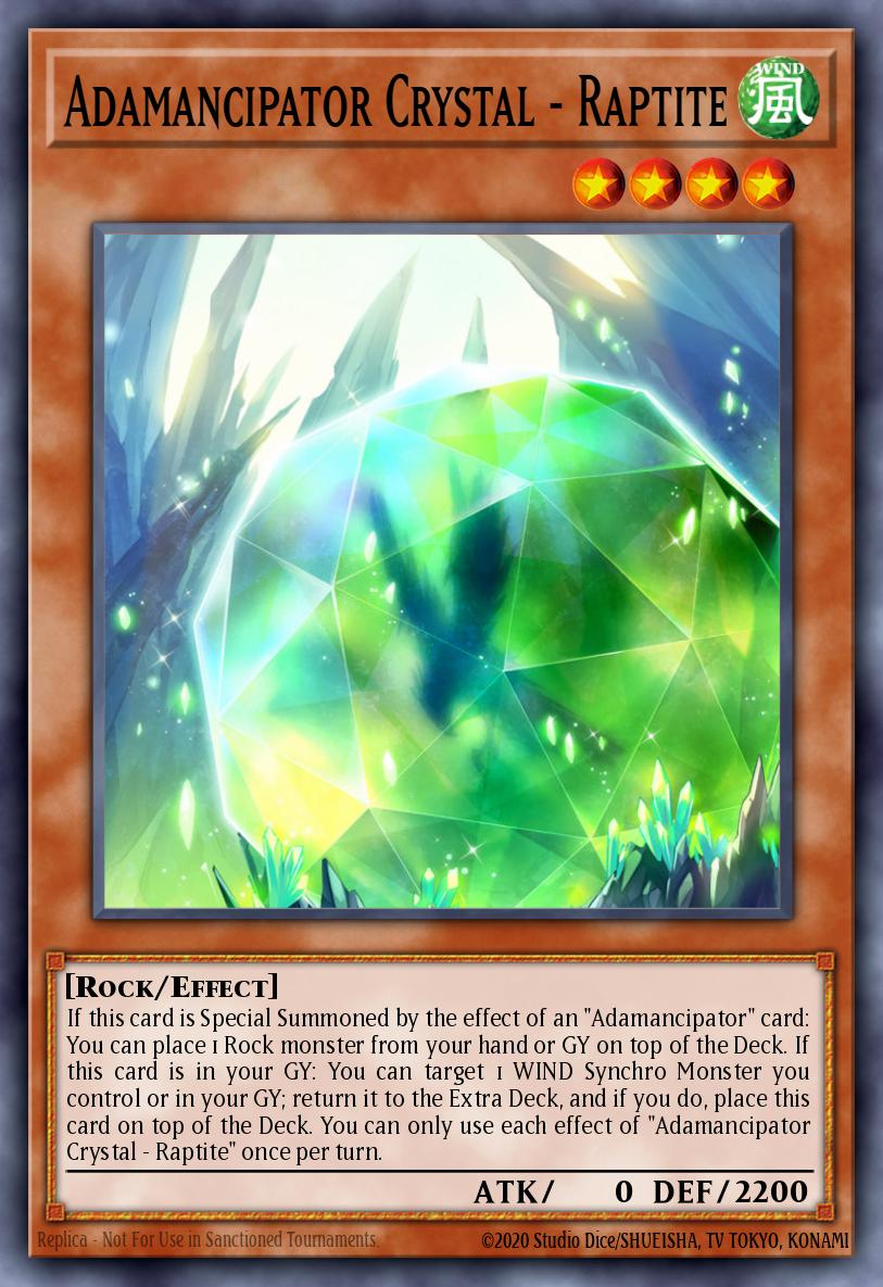 Slika karte: Adamancipator Crystal - Raptite