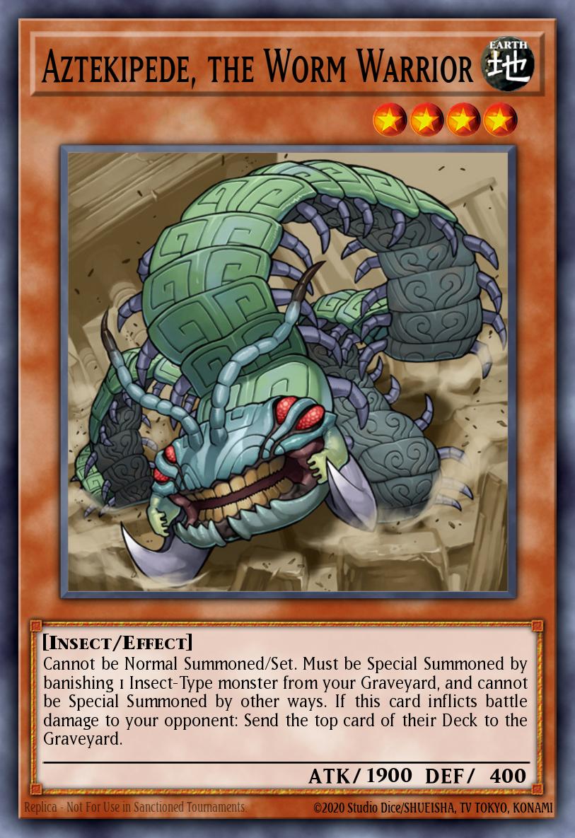 Slika karte: Aztekipede, the Worm Warrior