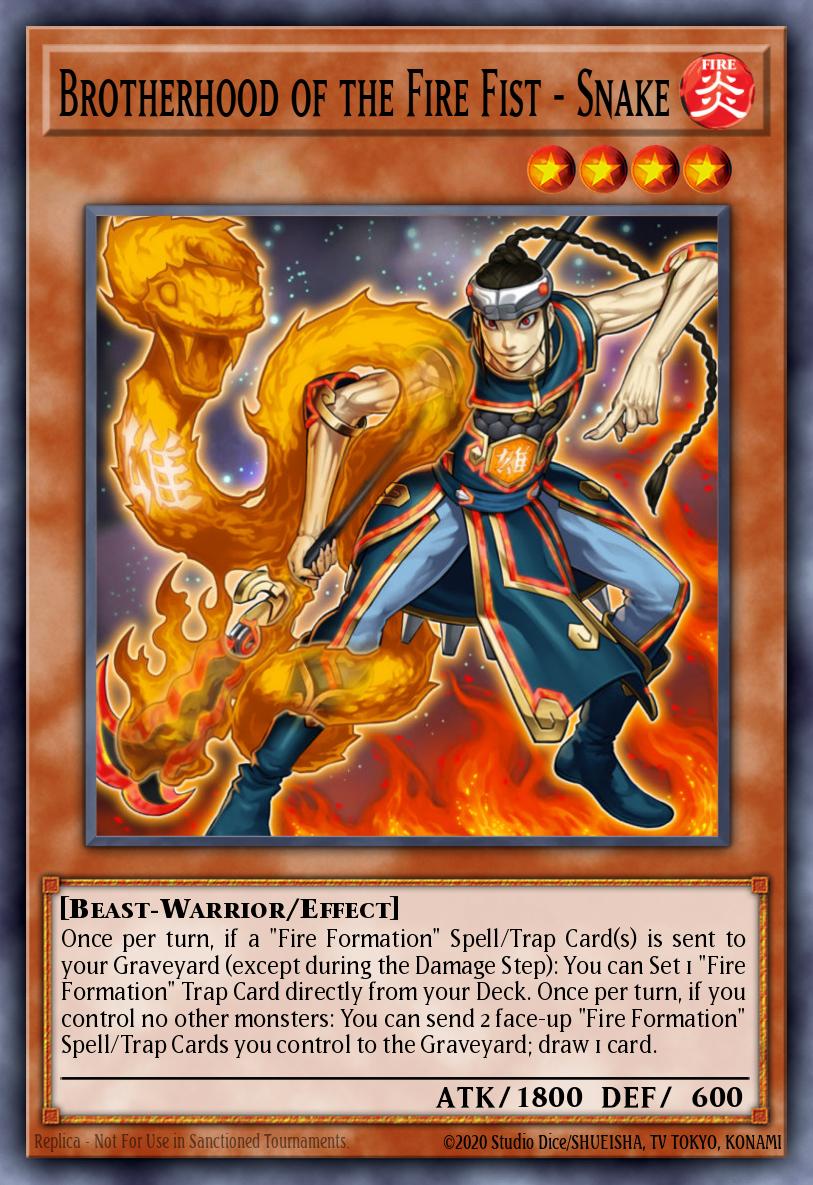 Slika karte: Brotherhood of the Fire Fist - Snake