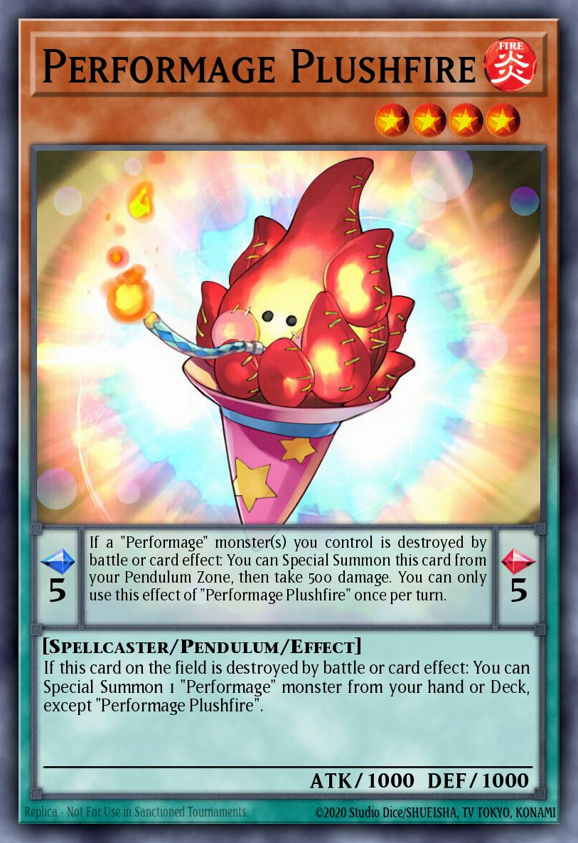 Card image of: Performage Plushfire
