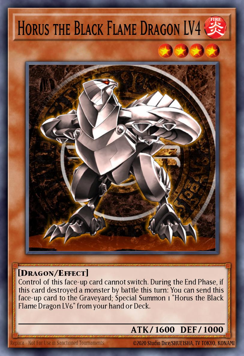 Slika karte: Horus the Black Flame Dragon LV4