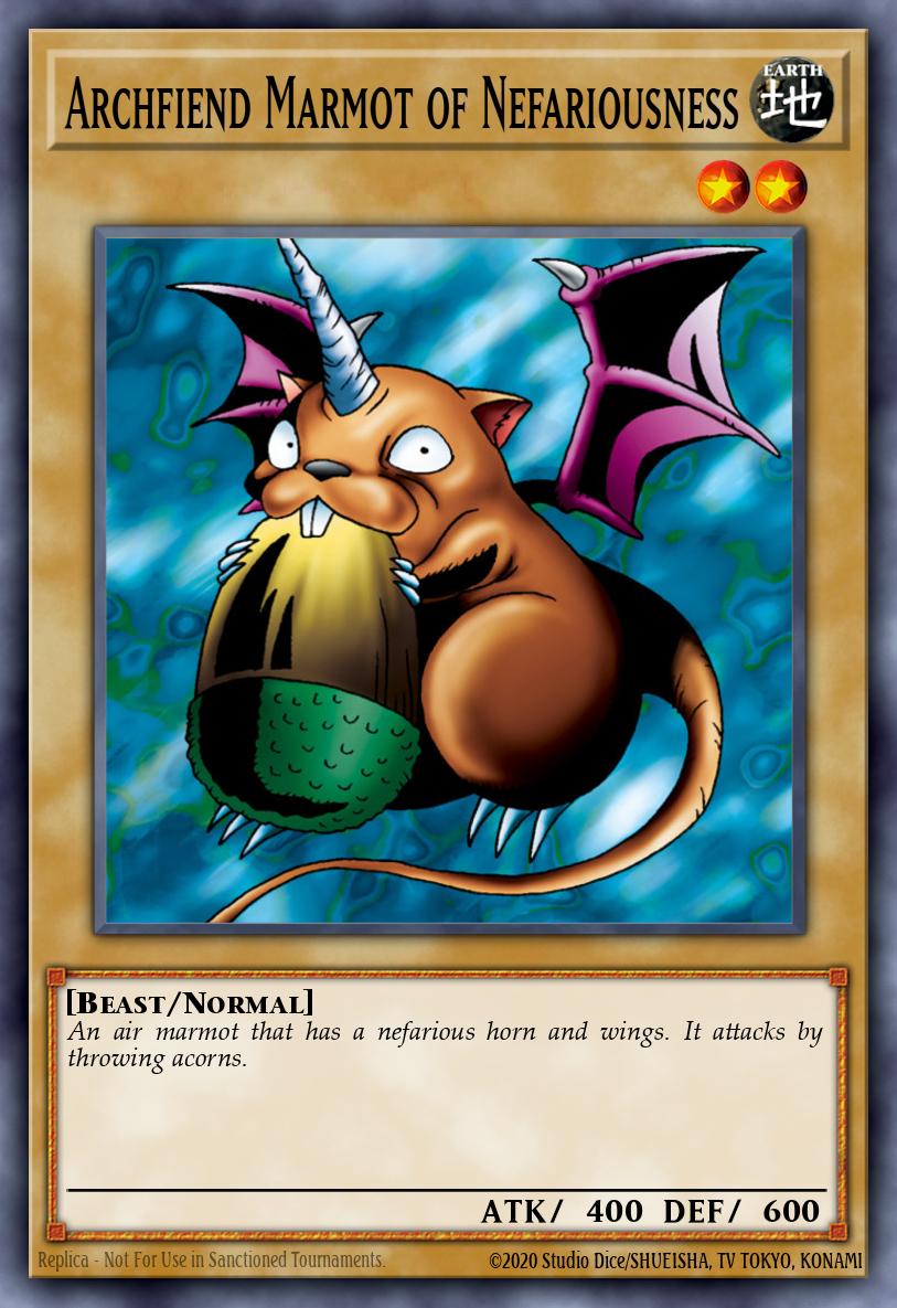 Slika karte: Archfiend Marmot of Nefariousness