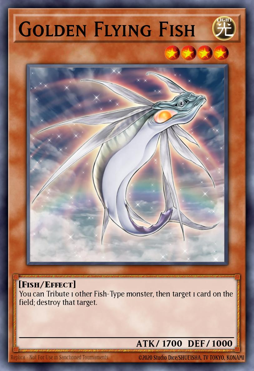 Slika karte: Golden Flying Fish