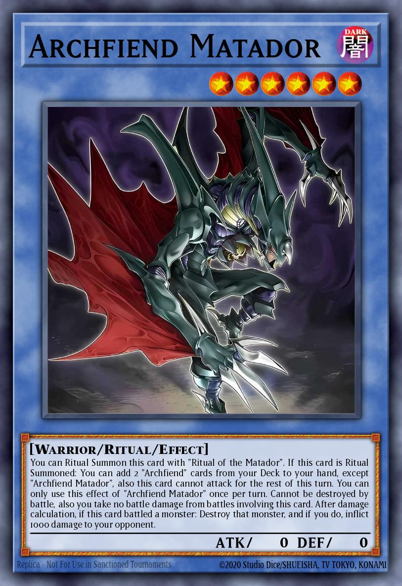 Slika karte: Archfiend Matador