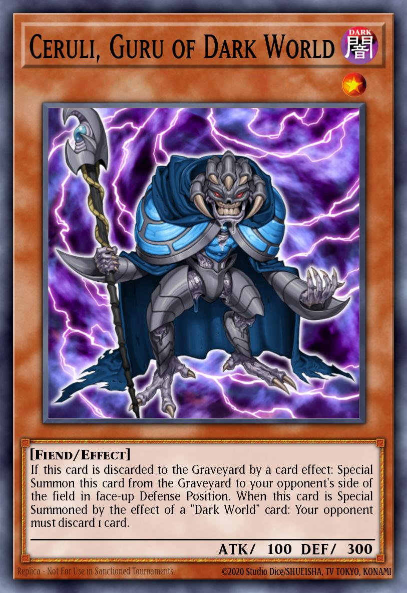 Card image of: Ceruli, Guru of Dark World