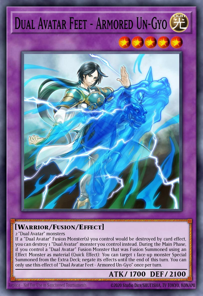 Slika karte: Dual Avatar Feet - Armored Un-Gyo