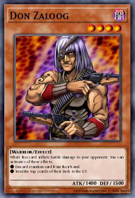 A single card from the set named: Don Zaloog