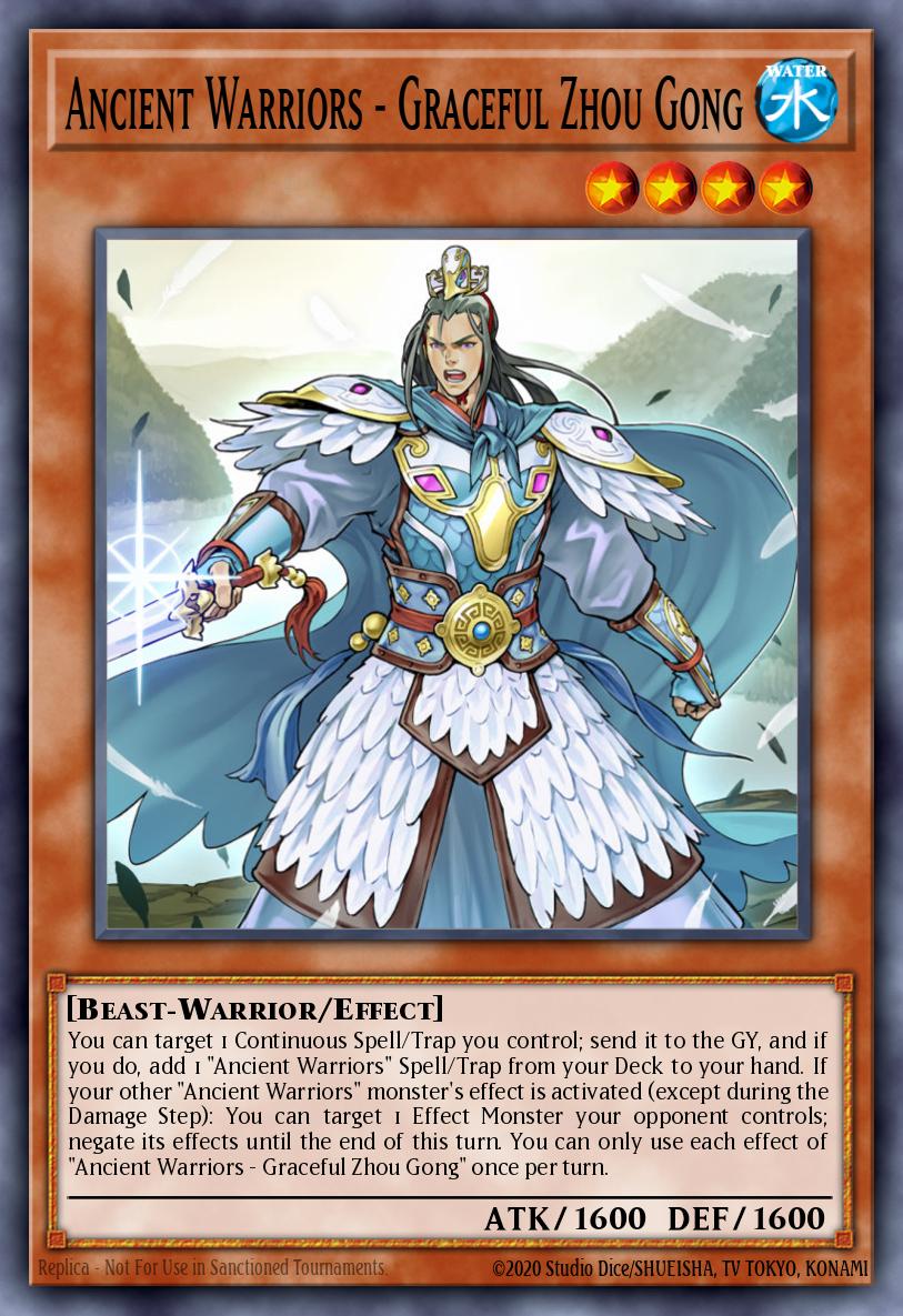 Slika karte: Ancient Warriors - Graceful Zhou Gong