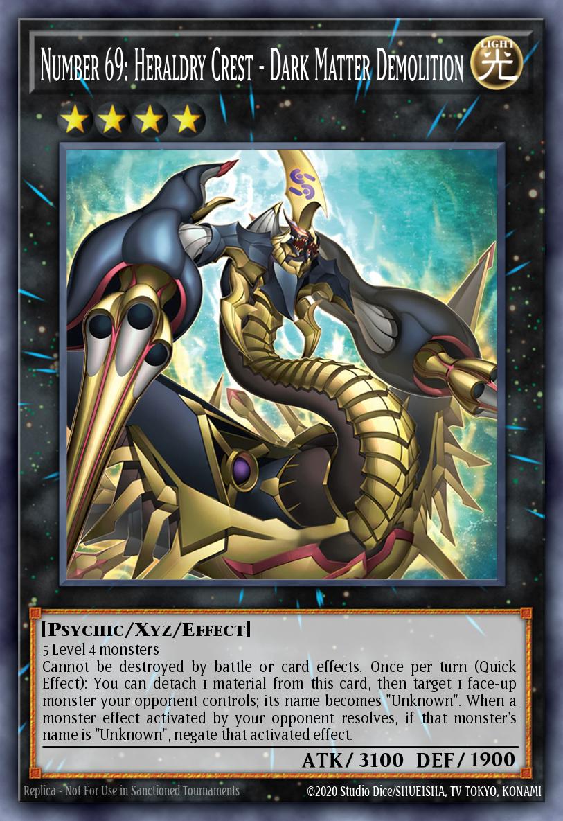 Slika karte: Number 69: Heraldry Crest - Dark Matter Demolition